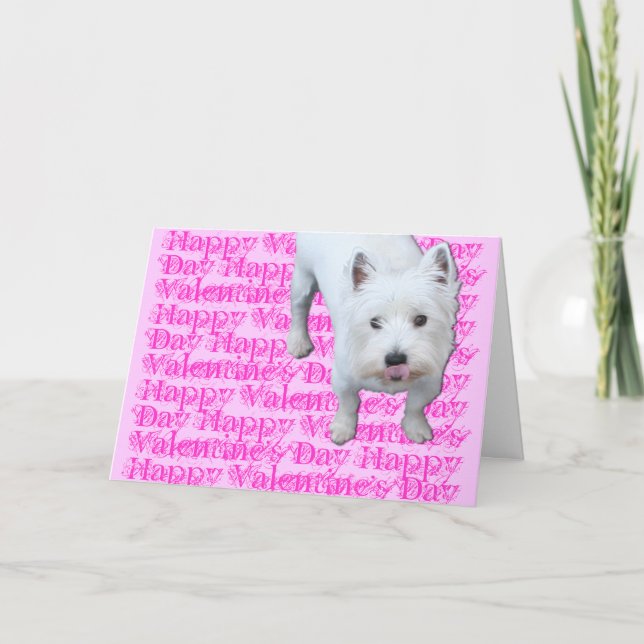 "Will You Be My Valentine ?" Carte (Devant)