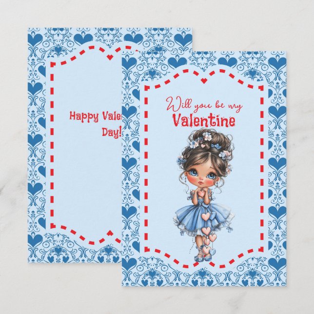 Will You Be My Valentine Teen  (Vorne/Hinten)