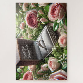 Will You Marry Me? Engagement Ring Proposal in a