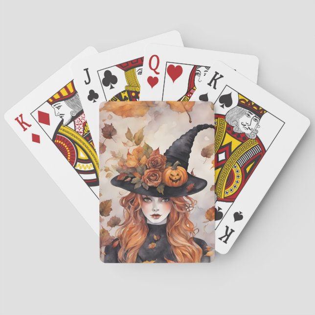 Willa Die Hexe Spielkarten (Rückseite)