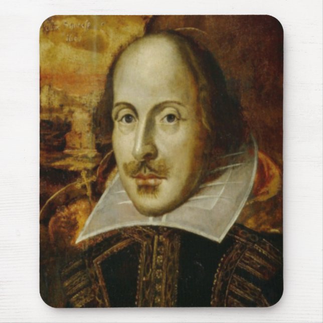Willaim Shakespeare Mousepad (Vorne)