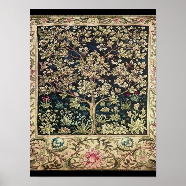 Willam Morris beautiful designs and creations,Vint Poster (Vorne)