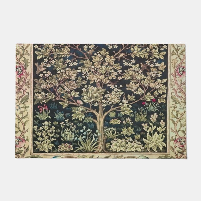 Willam Morris schöne Designs und Kreationen, Vint Fußmatte (Vorderseite)