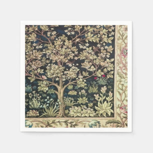 Willam Morris schöne Designs und Kreationen, Vint Serviette