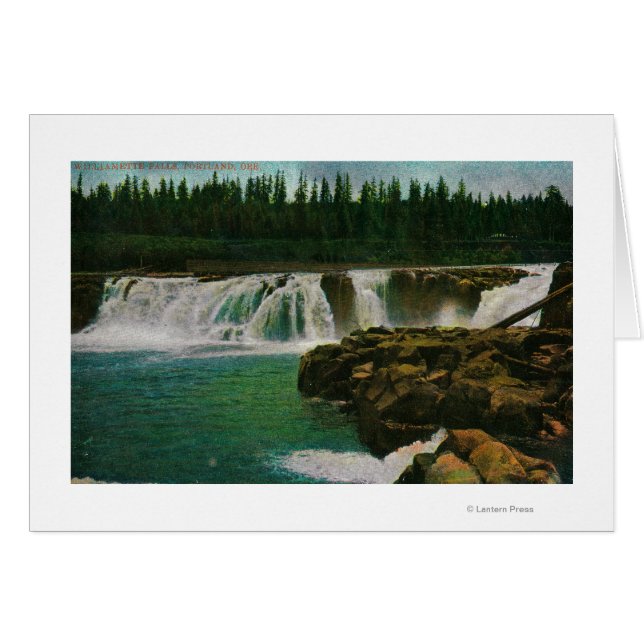 Willamette Falls in Portland (Vorderseite (Horizontal))