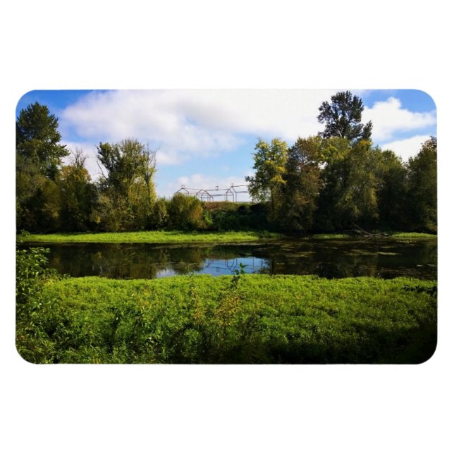 Willamette Mission Staat Park, Oregon Magnet (Horizontal)
