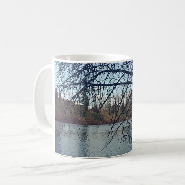 Willamette River Kaffeetasse (Vorderseite Links)