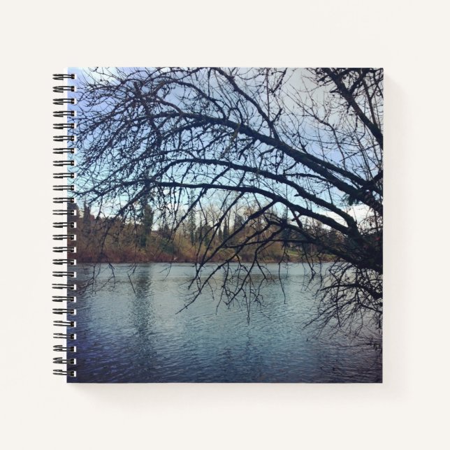 Willamette River Notizbuch (Vorderseite)
