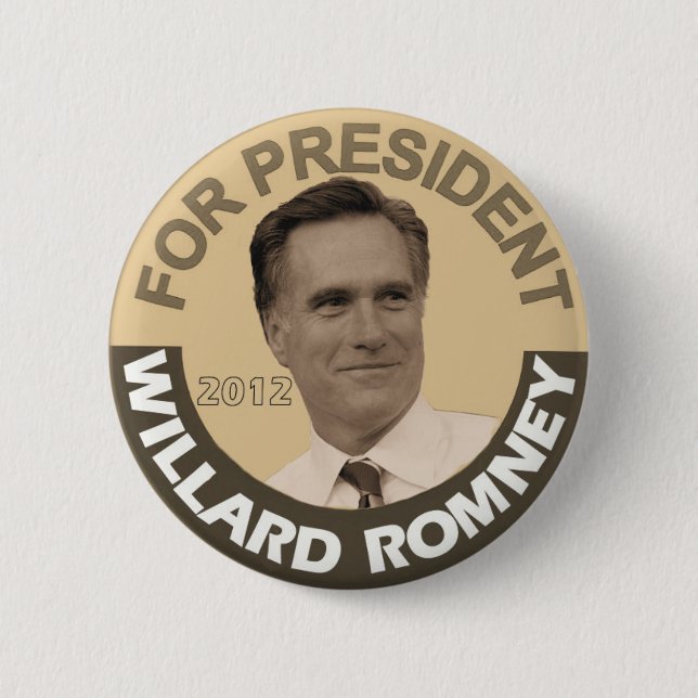 Willard Romney 2012 Button (Vorderseite)