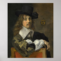 Willem Coymans - Frans Hals Poster Art