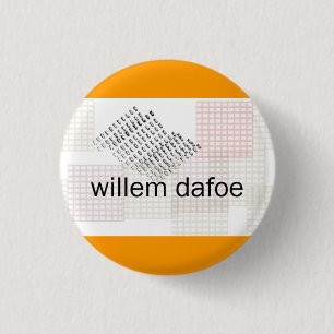 Willem dafoe button