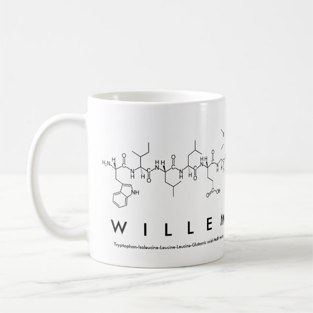 Willem Peptidname Tasse (Links)