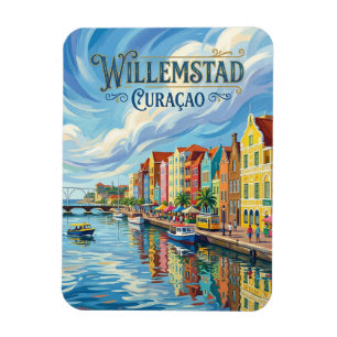 Willemstad Curaçao Magnet