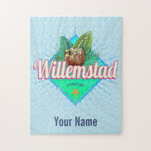 Willemstad Curacao Urlaub Vintag Karibik