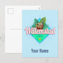 Willemstad Curacao Urlaub Vintag Karibik