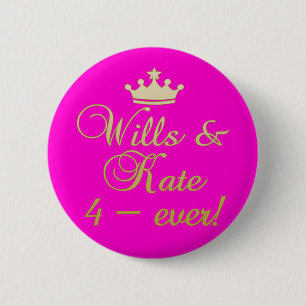 Willen u. Kate 4-Ever T - Shirts, Tassen, Button