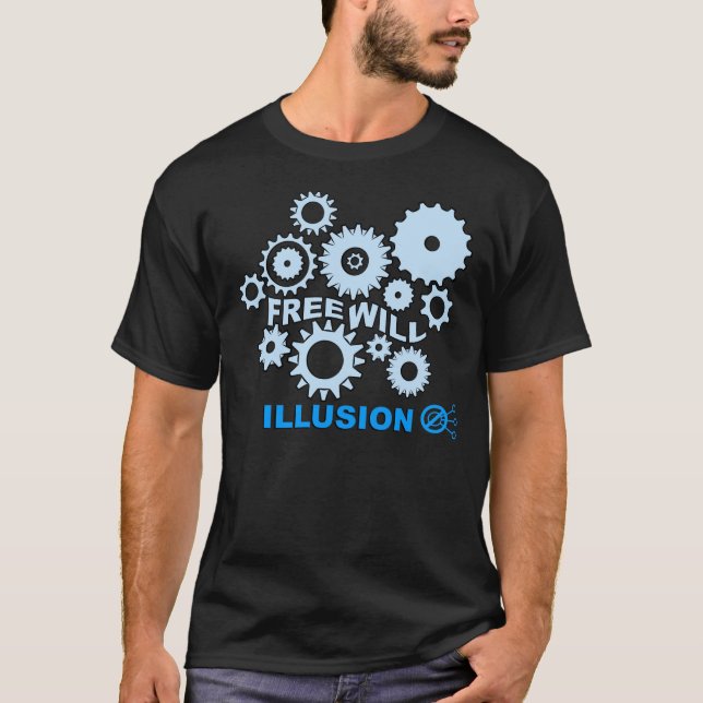 Willensfreiheit-Illusions-Gänge T-Shirt (Vorderseite)