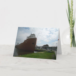 "WILLIAM A. IRVIN" Gute Besserung Karte