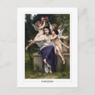 William-Adolphe Bouguereau #155 - Feine Kunst Postkarte