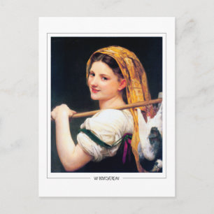 William-Adolphe Bouguereau #16 - Fine Art Postkarte