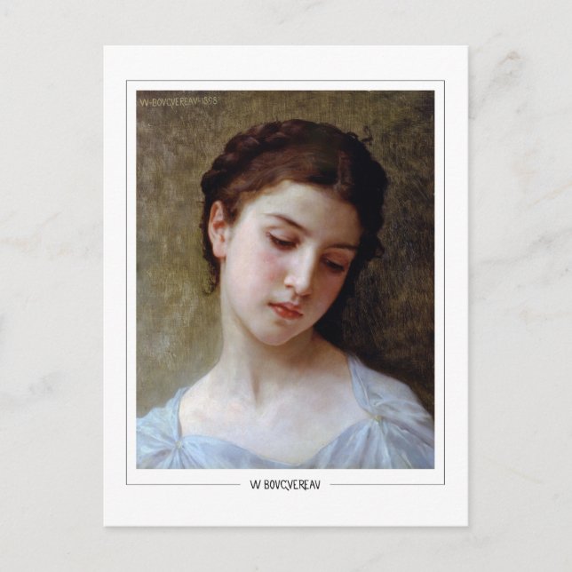 William-Adolphe Bouguereau #24 - Fine Art Postkarte (Vorderseite)
