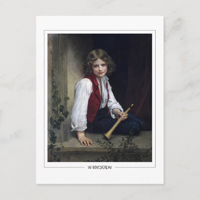 William-Adolphe Bouguereau #25 - Fine Art Postkarte (Vorderseite)