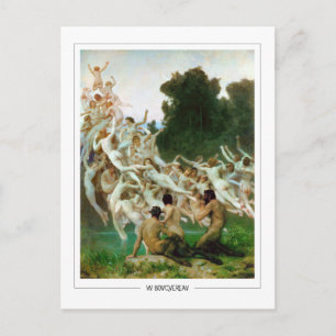 William-Adolphe Bouguereau #3 - Feine Kunst Postkarte