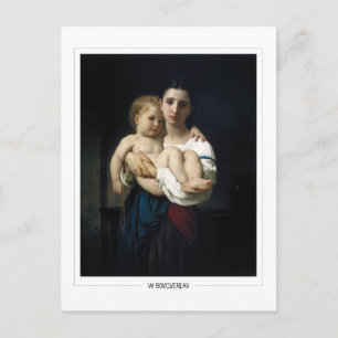 William-Adolphe Bouguereau #6 - Feine Kunst Postkarte