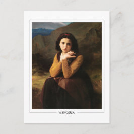 William-Adolphe Bouguereau #88 - Fine Art Postkarte