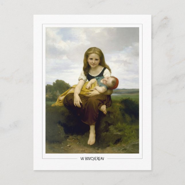 William-Adolphe Bouguereau #9 - Fine Art Postkarte (Vorderseite)