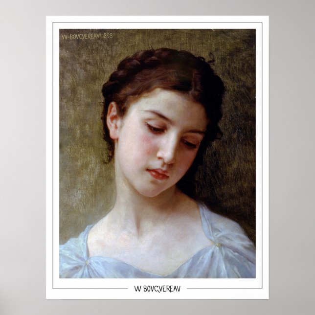 William-Adolphe Bouguereau Affiche d'art Zedign #2 (Devant)