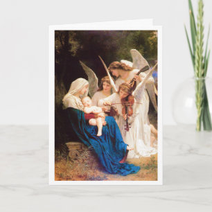 William-Adolphe Bouguereau ENGELSGEZANG 1881  Karte