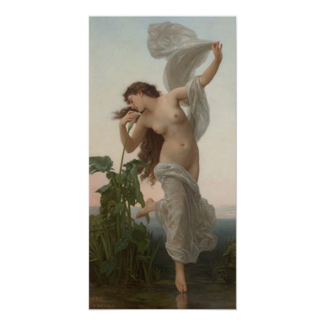 William-Adolphe Bouguereau L'aurore Dawn Poster (Vorderseite)