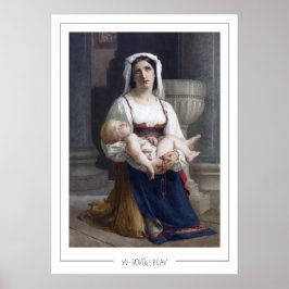 William-Adolphe Bouguereau Zedign Art Poster #172