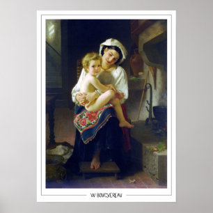 William-Adolphe Bouguereau Zedign Art Poster #21