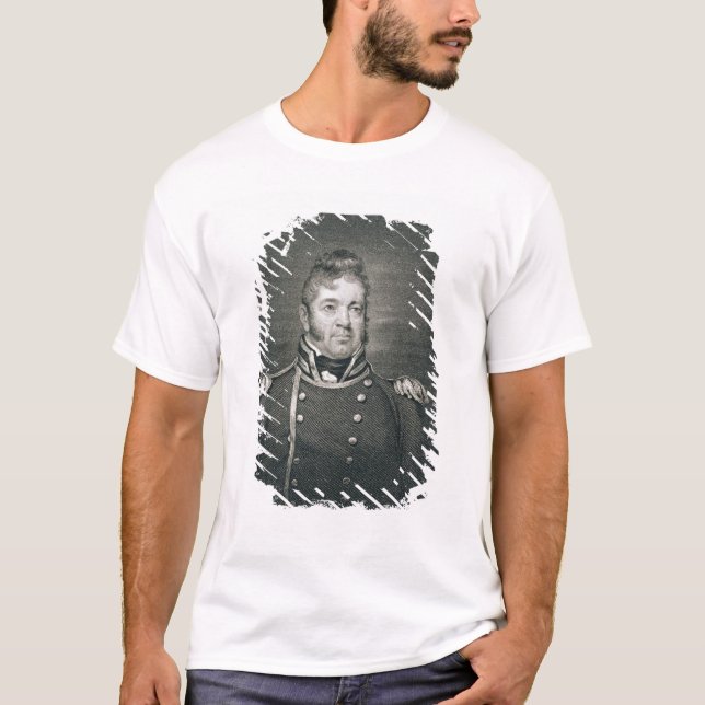 William Bainbridge (1774-1833) graviert von George T-Shirt (Vorderseite)