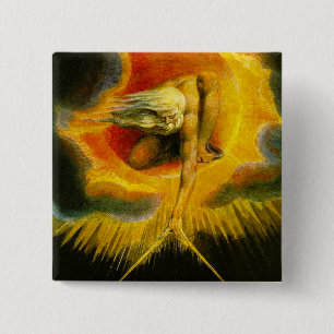 William Blake alt vom Tagesknopf Button