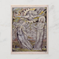 William Blake-Christ lehnt das Bankett von Satan a