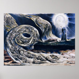 William Blake das Liebhaber-Wirbelwind-Plakat Poster