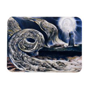 William Blake der Liebhaber-Wirbelwind-Magnet Magnet
