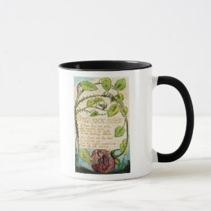 William Blake   die kranke Rose, von den Liedern Tasse