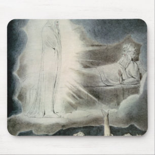 William Blake die Vision von Eliphaz, 1825 Mousepad