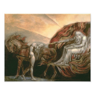 William Blake "God Judging Adam" Fotodruck
