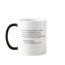 William Blake "Liebe Seeketh Not" Morphing Tasse