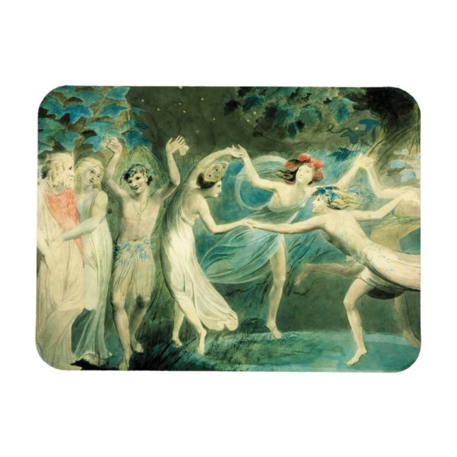 William Blake Midsommer Night's Dream Magnet (Horizontal)