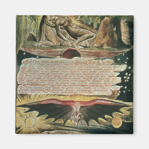 William Blake   "Und man trat vor" Magnet