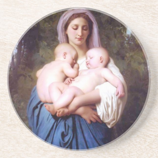 William Bouguereau_Charity (1878) Untersetzer (Vorne)
