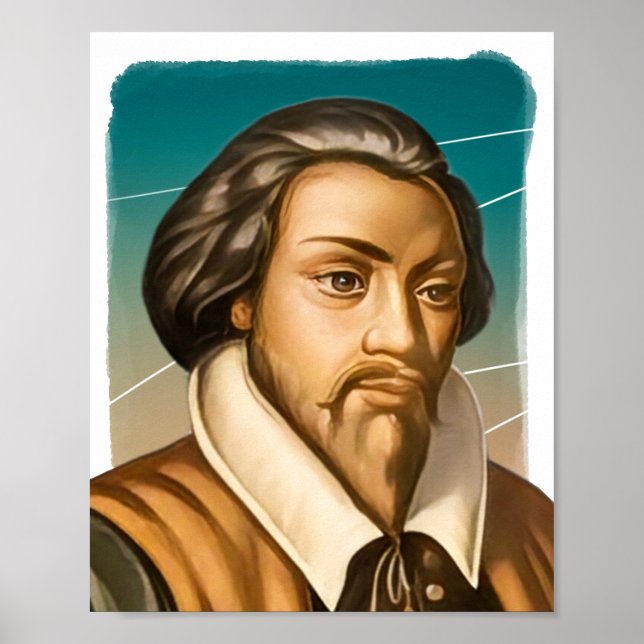 William Byrd, englischer Komponist Poster (Vorne)