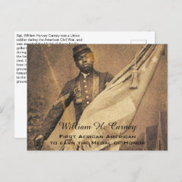 William Carney Postkarte