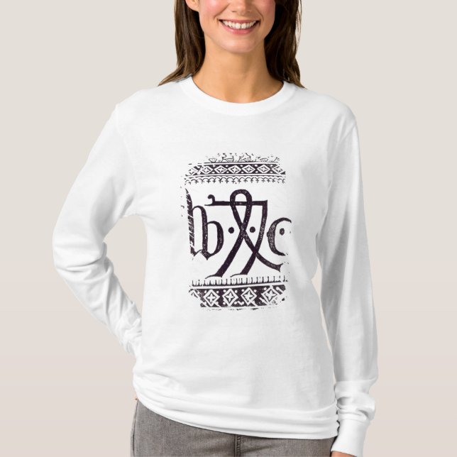 William Caxtons Druck-Kennzeichen T-Shirt (Vorderseite)